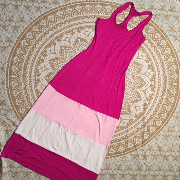 Calvin Klein Dresses & Skirts - Calvin Klein Pink Maxi Dress